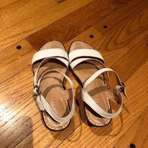 BORN White Sandals